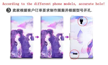 DIY Telefon bag Personalizované vlastní fotografie Obrázek PU kožené pouzdro flip cover pro Huawei Y5 II 2 CUN-U29 CUN-L21 CUN-L01