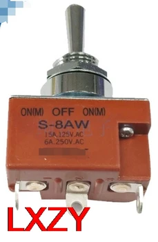 Doprava zdarma 2ks/LOT S-8AW S8AW SPDT (On)-Off-(On) 3-Rychlostní Oscilační Switch