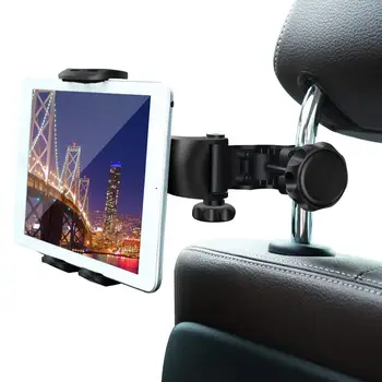 Držák na tablet do auta zadním sedadle heasrest telefon mount podporu plastice flexibilní pro Ipad air 9.7 10.1 10.2 10.5 mini kartu