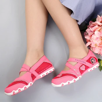 Dítě Dívky Boty Prodyšné Sandály pro Dívky Roztomilý Princezna Dětské Boty, Pohodlné Tkaniny Děti Boty