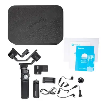 Feiyu G6 Max 3-Osy Kapesní Fotoaparát Gimbal Stabilizátor pro Mirrorless kamery, Kapesní Kamery GoPro Hero 8 7 6 Smartphone používá
