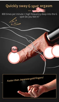 GaGu Kvalitní Realistické Dildo Vibrační Super Silný Vibrační Velký Penis S Rukojetí Pro Dospělé Vibrátor Sexuální Hračky Pro Ženy, Lesbické