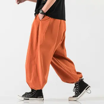 Harajuku Pánské Harem Kalhoty 2021 Nové Hip Hop Běžce Kalhoty Tepláky Muži Ženy Módní Streetwear Volné Ležérní Kalhoty