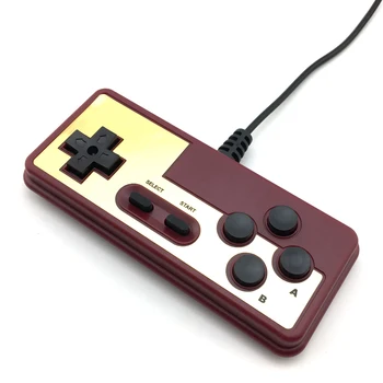 Herní konzole, gamepad, 8-bit ve stylu 15Pin Plug Kabel Ovladač Pro N-E-S pro F-C joysticku zvládnout