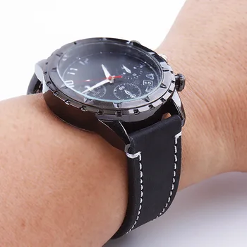 Hodinky Kapela 22mm Originální Kožený Popruh Pro Huawei Watch GT/GT2 20mm 22mm Hodinky Popruh Náhrada Za Samsung Hodinky Pánské Řemínek