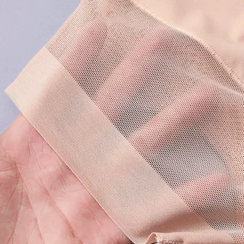 Horké nové dámské spodní prádlo zeštíhlující střední pasu tvarování ice hedvábí hip enhancer tvarování školení zařízení feminina kalhotky