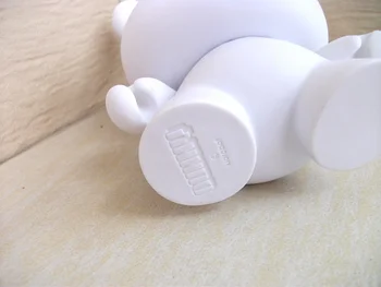 Hot Prodej 8 inch Kidrobot Záchodů DIY Barva PVC Akční Obrázek Bílé Barvy S Opp Taška