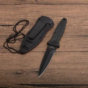 HRT fixed blade nůž 440 Blade ABS rukojeť venkovní táboření, lov Taktický nůž přežití kapesní ovoce Užitkové Nože EDC nástroje