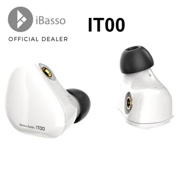 IBasso IT00 Sluchátka horečka v-ear Headset dual-komora it01 kmitací cívkou grafenu 3.5 mm Konektor Sluchátek