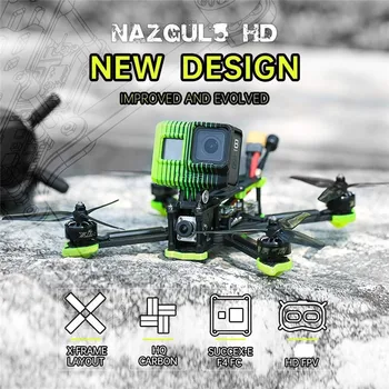 IFlight Nazgul5 HD 6S 5 Palcový 240mm Freestyle FPV Racing Drone BNF Caddx Vista Cam XING-E 2207 1800KV SucceX-E F4 45A ESC RC Hračky