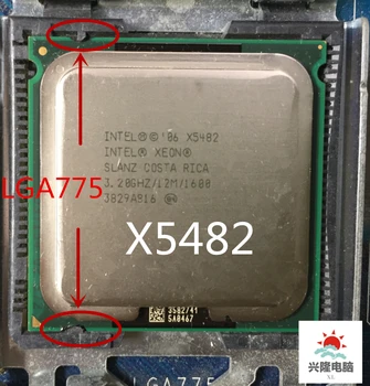 Intel Xeon X5482 Procesor 3.2 GHz/12M/1600Mhz rovná LGA775 Core 2 Quad CPU Q9650,pracuje na LGA775 základní deska není třeba adaptér