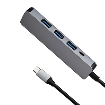 Inteligentní Zařízení Spotřební Typ C USB 3.1-4 Port Hi-Speed USB 3.0 Muti Hub Adaptér pro Macbook Odolné