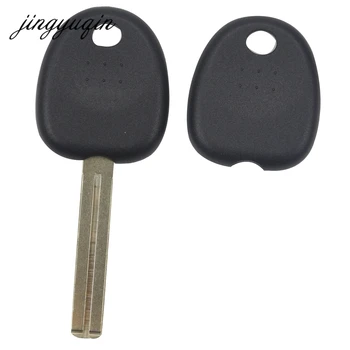 Jingyuqin 20ks Transpondér Klíč Shell Pouzdro Pro Hyundai Verna IX35 I30 ( Můžete Nainstalovat Čip ) TOY48 Blade Fob Klíč Kryt