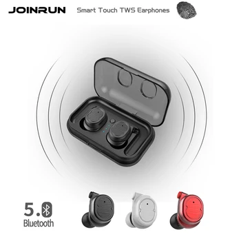 Joinrun TWS-8 bezdrátové Bluetooth Sluchátka headset pravda sluchátka bass bluetooth5.0 stereo 3d headset s Nabíjecí Box