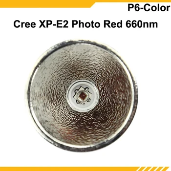KDLITKER P6-BARVA Cree XP-E2 Foto Červená 660nm 280 Lumenů P60 Drop-in Modul (1 ks)