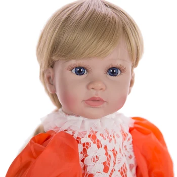 KEIUMI 60 cm Realistické Panenky, Reborn Bonecas PP Bavlna Tělo Realistické Novorozence Princess Panenky Pro Děti Vánoční Dárky k Narozeninám