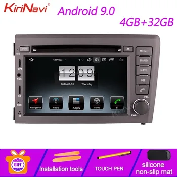 KiriNavi 7 Palcový IPS Obrazovky Android 9.0 Auto Rádio Pro volvo s60 v70 xc70 Auto DVD Multimediální Přehrávač, Auto GPS Navigace 2000-2004