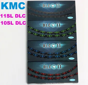 KMC X11SL DLC Kolo Řetěz X10SL Cyklu Kolo Řetěz Přesmykač Cadena 11V Rychlost MTB Silniční X10/X11 corrente částí Ultralight