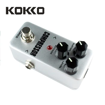 KOKKO FCP2 Mini Kompresor Pedál, Přenosný Kytarový Efekt Pedál Vysoce Kvalitní Kytara Díly Música Efekt Pedál