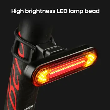 Kolo Zadní Světla LED Bezdrátové Dálkové Ovládání, USB Nabíjecí Horské Kolo Ocas Zase Signál Výstražné Světlo bike příslušenství