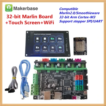 Kompatibilní Marlin2.0 Smoothieware MKS SGEN-L karta + MKS TFT35 dotykový LCD + MKS TFT WI-FI části podobné BIGTREETECH SKR V1.3 rady