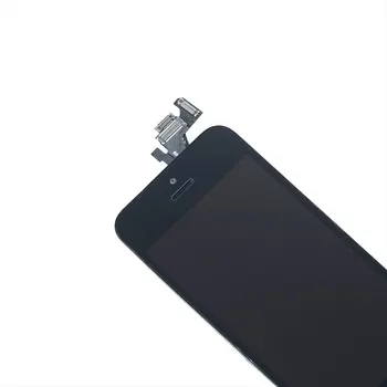 Kompletní Sestava LCD Displej pro iPhone 5s 6s se 6 Touch Screen Digitizer Náhrada s Home Tlačítko Přední Kamera Kompletní LCD 5C