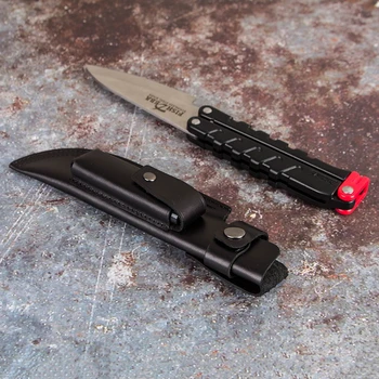 KONTAKT RODINY 1ks Nůž Pouzdro Originální Kožené Pouzdro Plášť S Bederní Pás Spony Pocket Multi-funkční Nástroj Nůž Kryt