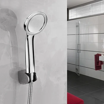 Koupelna Ruční Čtvercové Sprchové hlavice Plastová Pochromovaná Sprchová hlavice Postřikovače, vysokotlaké Vodní ABS+TPR Koupelnové Doplňky