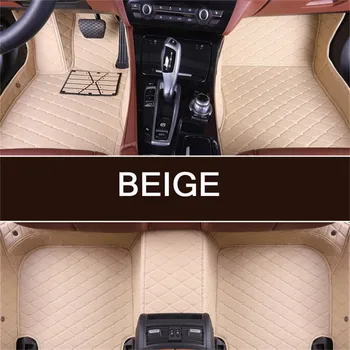 Kožené auto podlahové rohože pro Dodge Charger 2016 2017 2018 Vlastní nohy Podložky auto koberce auto se vztahuje