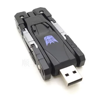 Kreativní Klíč Robot Pes USB Flash Disk 128GB 256GB 512GB flash Disk Flash Memory Stick Karty Disk Mini Klíč 64GB flash disk 1 TB 2 TB