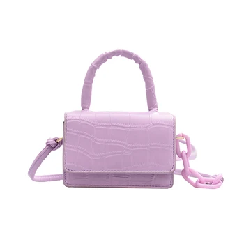 Kámen vzor Mini Tote bag 2020 Módní Nové Vysoce kvalitní PU Kůže Ženy Značkové Kabelky, Cestovní Rameno Messenger Bag