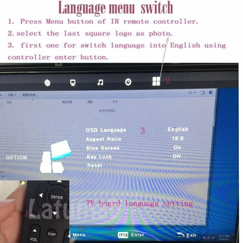 Latumab Nový Kit pro QD15TL03 TV+HDMI+VGA+USB LCD LED screen Controller Driver Board pro 15.4