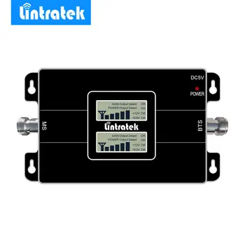 Lintratek Amplificateur 2G 4G Dual Band Signál Booster LCD displej GSM 900MHz + 4G LTE 1800MHz Mobilní Telefon Signál Zesilovač #35