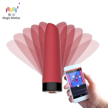 Magic Motion sex hračky, klitoris Vibrátor APLIKACI Rtěnky Bluetooth Dálkové Ovládání smart Stimulátor Vagíny Vibrační Masáž Flamingo