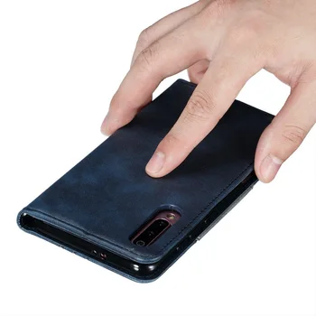 Magnetické Kožené Flip Peněženka Pouzdro Pro Samsung Galaxy A50 A70 S20 Ultra S10 Plus Poznámka 10 Lite A51 A71 A20 A30 Knihovna