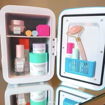 Make-up lednice kůže mini lednice pro make-up, make-up, mini lednice make-up lednice instagram péče o pleť lednice uk sérum v lednici čtvrtý