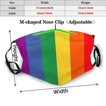 Maska Lgbt Pride Vlajka Hrdost Rainbow Pride Vlajka Gay Hrdost Lesbické, Gay, Bisexuální, Bisexuální, Trans Transgender Spojence Lgbt Lgbt Spojence Lgbt