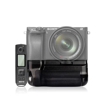 Mcoplus Meike MK-A6500 Pro Battery Grip s Vestavěným-v 2,4 GHZ Dálkový Ovladač pro Sony A6500 fotoaparát