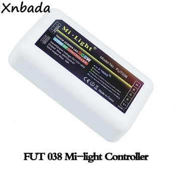 Milight MiBoxer FUT038 RGB, RGBW Led Ovladač RF RGB, RGBW RGBWW/CCT Touch/Tlačítko Dálkového Ovládání
