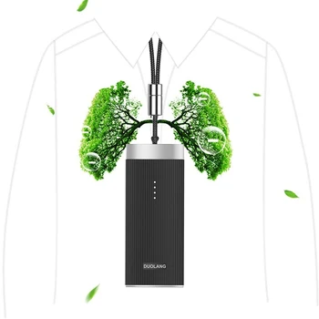 Mini Přenosná Čistička Vzduchu Přenosný Čistič Vzduchu Náhrdelník USB Air Cleaner Osobní Negativní Ion Generátor Osobní Osvěžovač Vzduchu