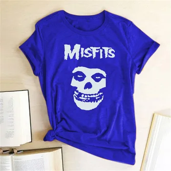 MISFITS Season Tv T Shirt Ženy Vtipné Letní Krátký Rukáv Harajuku Tees Ženy T Košile Camisetas Mujer Manga Corta Příležitostné Topy