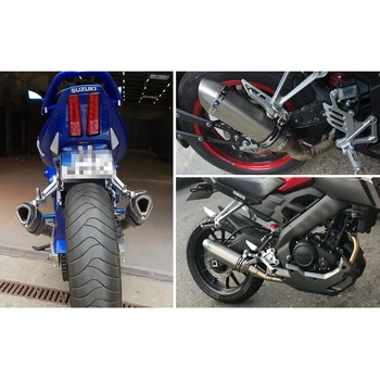 Motocykl Výfukové Potrubí, Tlumič výfuku pro Ducati 748 Piaggio 125 Cbr 600 Rr 2005 Cb650F Kawasaki Z650 Příslušenství Yamaha Wr 450 Ducati