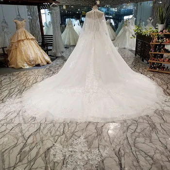Muslimské Luxusní Svatební Šaty S Korzet Vestidos De Novia Krajky Princezna Ples Šaty V Dubaji Svatební Šaty Nové 2020
