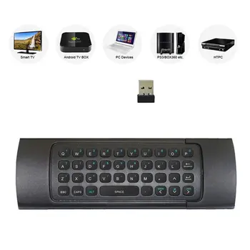 MX3 2.4 G Bezdrátová Klávesnice Controller Dálkové Ovládání Air Mouse pro Android Smart 7.1 TV Box x96 mini s905w tx3 tvbox