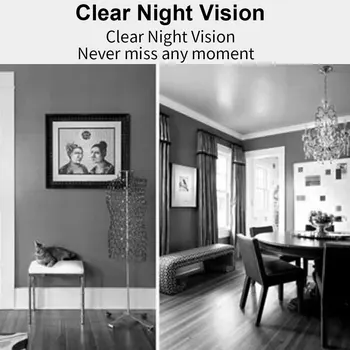 N_eye Domácí Bezpečnostní Kamery 1080P HD Wi-fi IP Kamera 4MP Dítě Starší Chůvu Pet Shop Monitor Bezdrátová Vnitřní Kamera