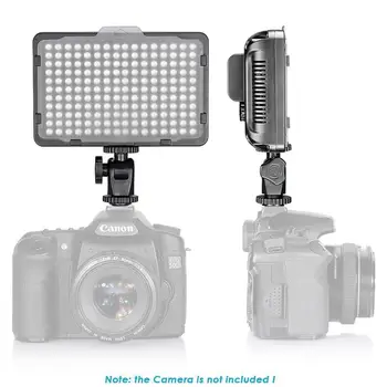 Neewer Stmívatelné 176 LED Video Světlo Kamery LED Deska s 2200mAh Li-ion Baterie+Nabíječka pro Canon, Nikon Digital SLR Fotoaparáty