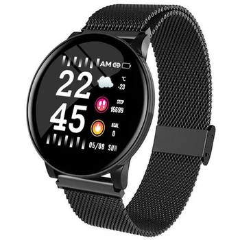 Nejnovější Chytré Hodinky Muži, Ženy, Monitor Srdečního tepu, Krevní Tlak Fitness Tracker Smartwatch Sportovní Hodinky Pro IOS, Android + BOX