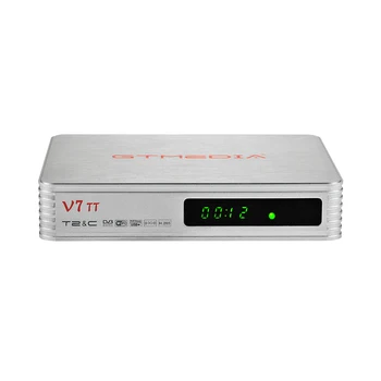 NEJNOVĚJŠÍ GTMEDIA V7 TT TV Přijímač, DVB-T2, DVB-S Digitální Wifi tv box Přijímač zdarma loď ze španělska Bez Aplikace