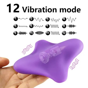 Neviditelné Nositelné umělé penisy Vibrátor, Klitoris Stimulátor Bezdrátové Dálkové Ovládání Silikonový Vodotěsný Vibrátor Kalhotky Sex za Pár