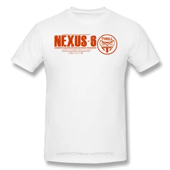 Nexus 6 - Roy Batty T Shirt White Blade Runner Rick Deckard Sci-fi Filmy Tištěné Tričko Velké Letní Trička 2020
